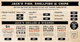 jacks seafood menu​